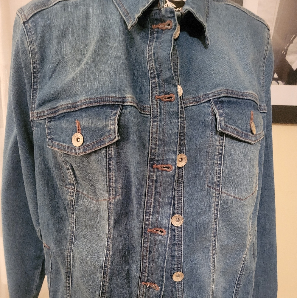 Chaps jean jacket 1X